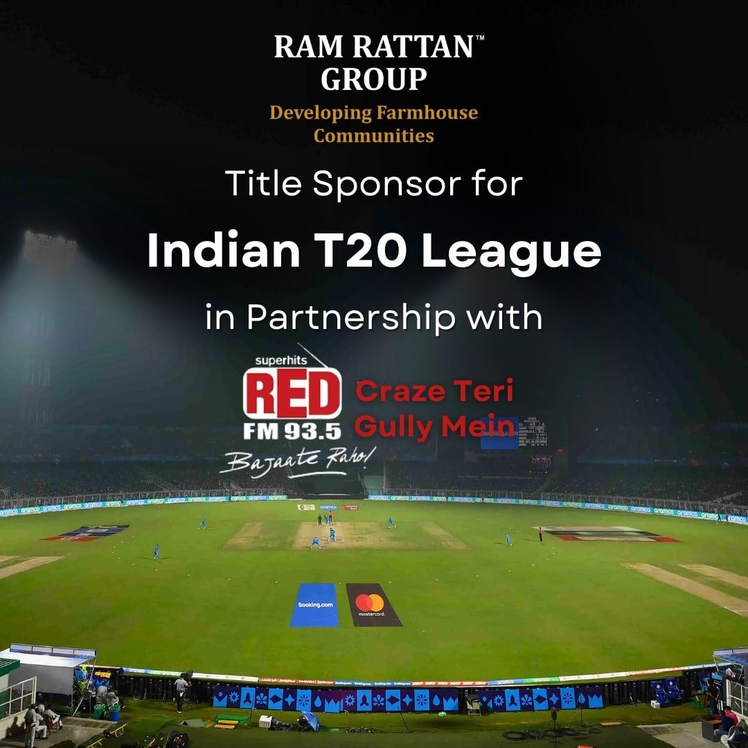 Ram Rattan Group - IPL Title Sponcor with Red FM